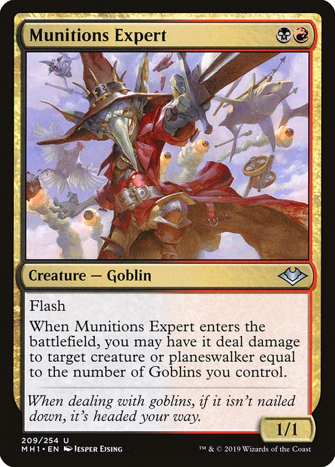 Munitions Expert (209) (Foil) - NM