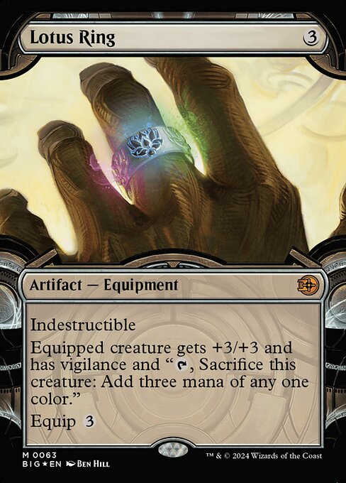 Lotus Ring (63) - SHOWCASE (Foil) - NM