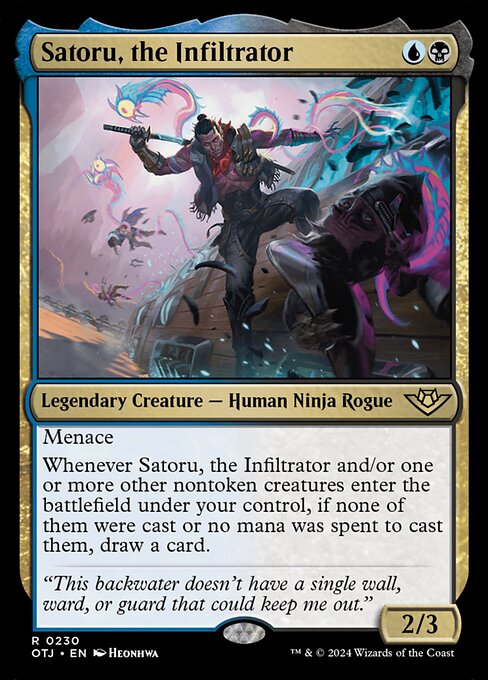 Satoru, the Infiltrator (230) - NM