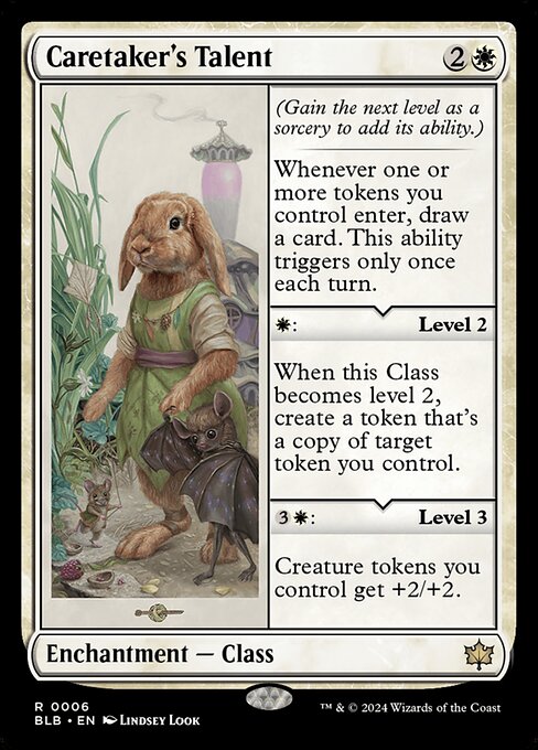Caretaker's Talent (6) (Foil) - NM