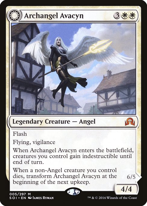 Archangel Avacyn // Avacyn, the Purifier (5) - NM