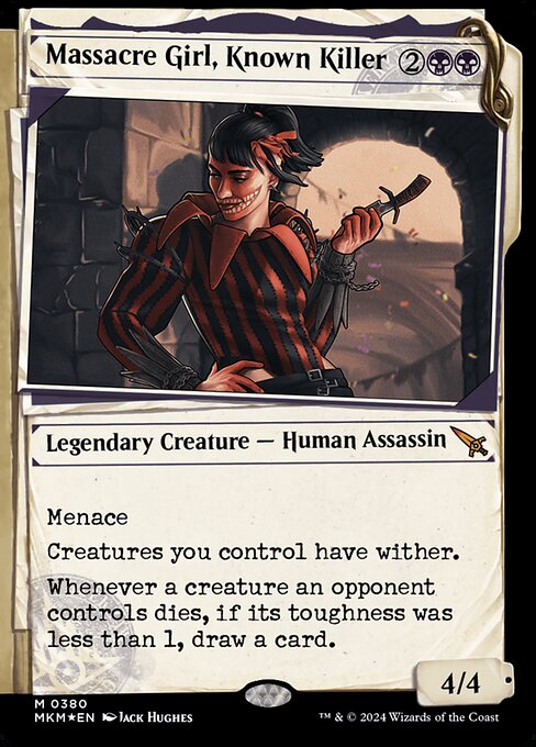 Massacre Girl, Known Killer (380) - SHOWCASE (Foil) - NM