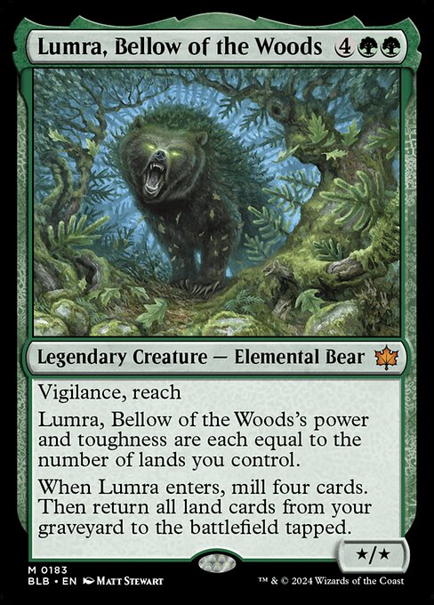 Lumra, Bellow of the Woods (183) - NM