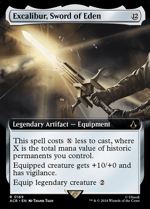 Excalibur, Sword of Eden (169) - EXTENDED ART - NM