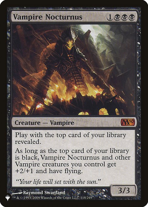 Vampire Nocturnus (M10-118) - NM – Java Game Haus