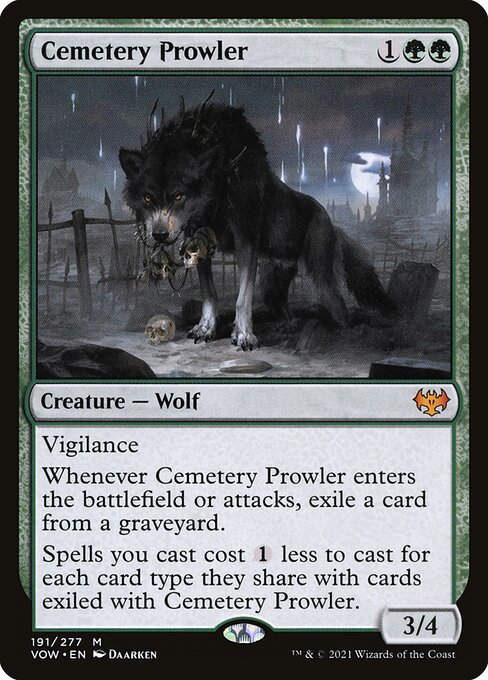 Cemetery Prowler (191) - NM