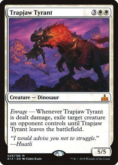 Trapjaw Tyrant (29) - NM