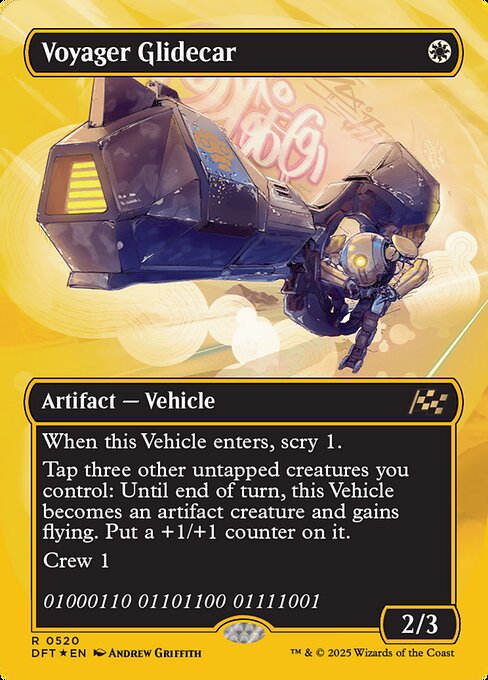 Voyager Glidecar (520) - BORDERLESS (Foil) - NM