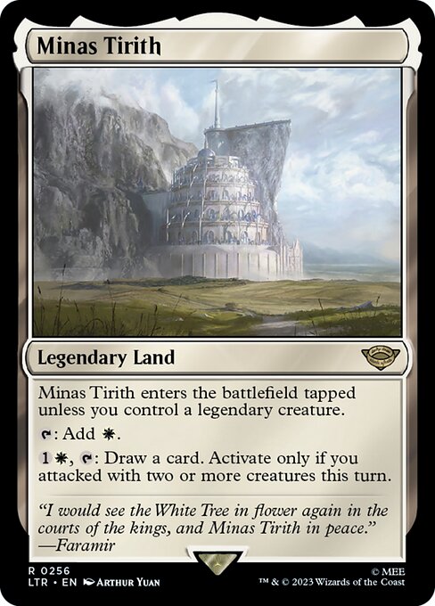 Minas Tirith (256) (Foil) - NM