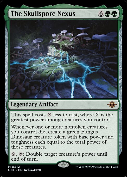 The Skullspore Nexus (212) (Foil) - NM