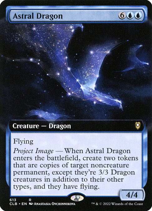 Astral Dragon (613) - EXTENDED ART - NM
