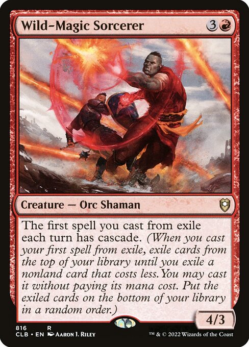 Wild-Magic Sorcerer (816) - NM