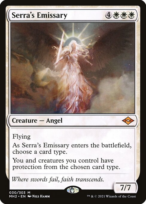 Serra's Emissary (30) (Foil) - NM