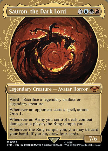 Sauron, the Dark Lord (329) - BORDERLESS - NM