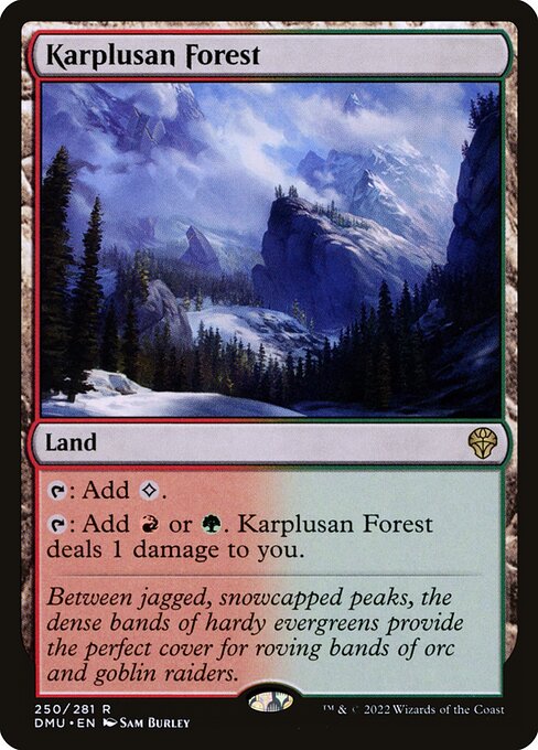 Karplusan Forest (250) (Foil) - NM