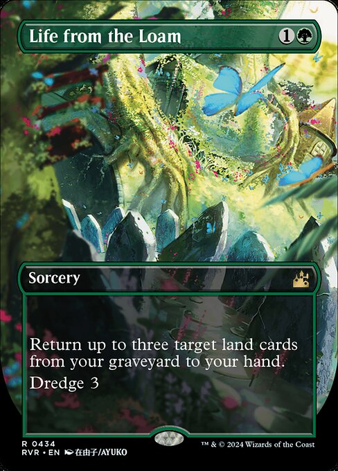 Life from the Loam (434) - BORDERLESS (Foil) - NM
