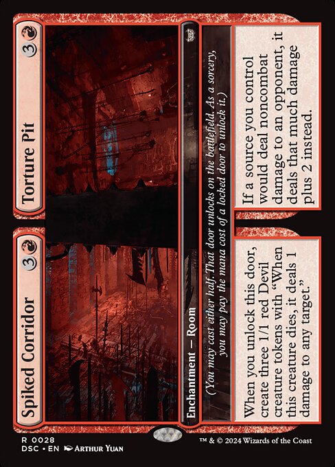 Spiked Corridor // Torture Pit (28) - NM