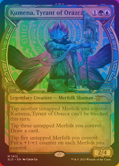 Kumena, Tyrant of Orazca (1412★) - SHOWCASE (Foil) - NM