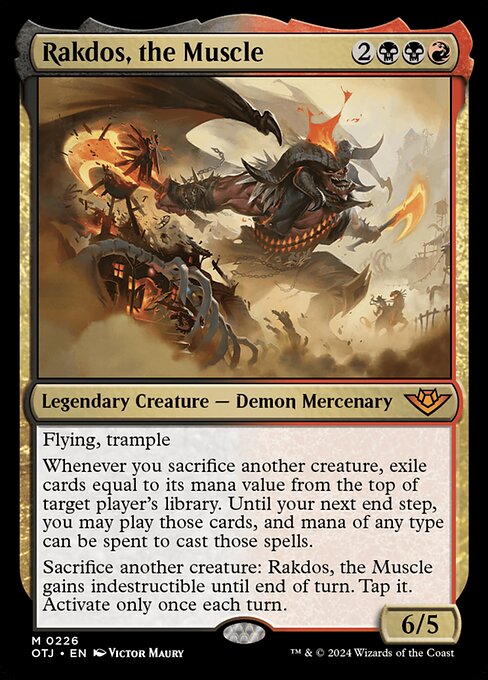 Rakdos, the Muscle (226) - NM