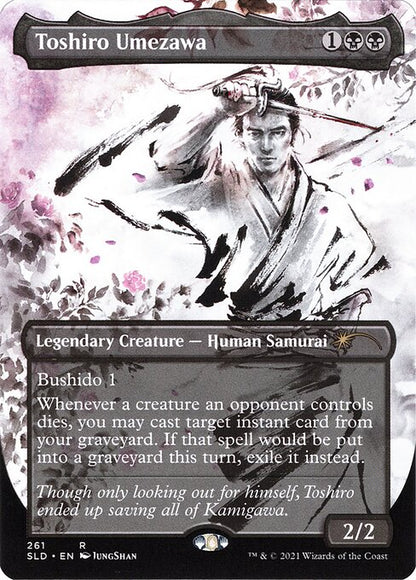 Toshiro Umezawa (261) - BORDERLESS - FULL ART - NM
