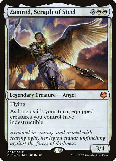 Zamriel, Seraph of Steel (1) (Foil) - NM
