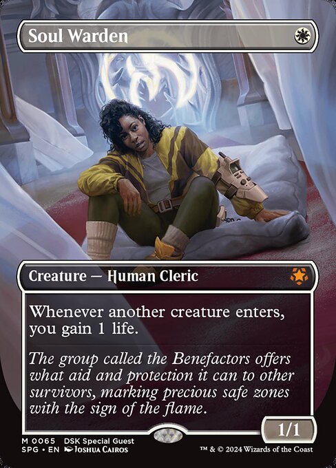 Soul Warden (65) - BORDERLESS - FULL ART (Foil) - NM