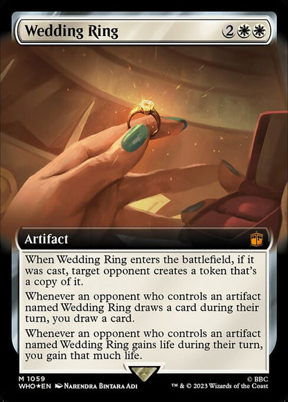 Wedding Ring (1059) - EXTENDED ART (Foil) - NM
