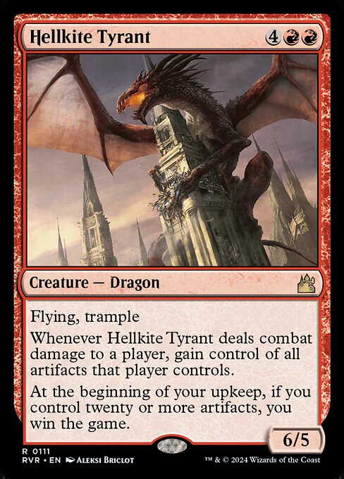 Hellkite Tyrant (111) (Foil) - NM