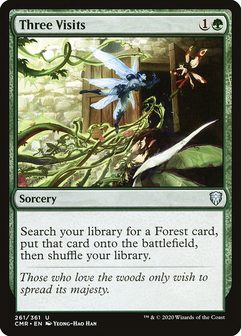 Three Visits (261) (Foil) - NM