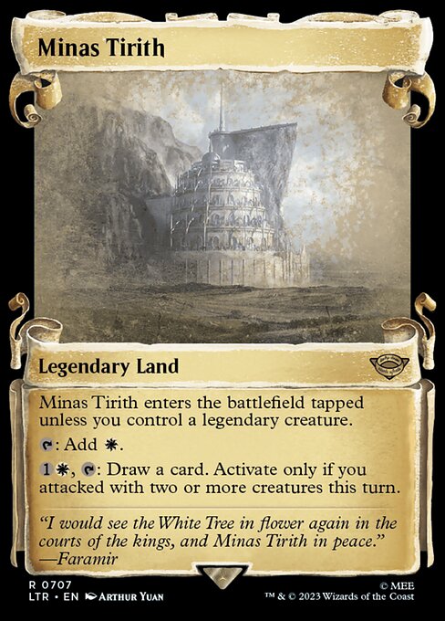 Minas Tirith (707) - SHOWCASE (Foil) - NM