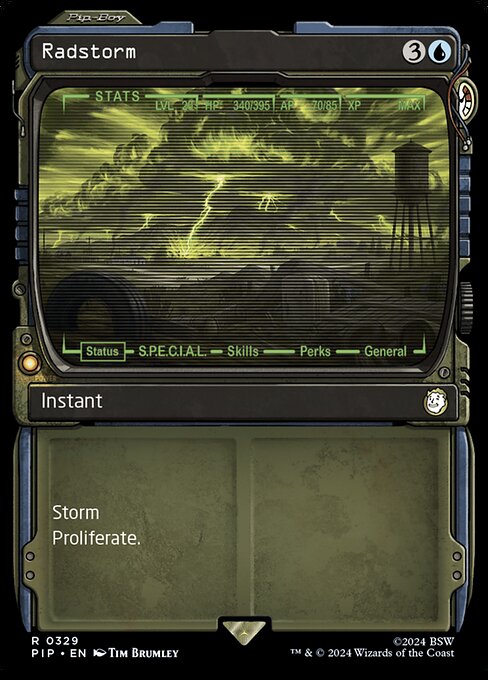 Radstorm (329) - SHOWCASE (Foil) - NM