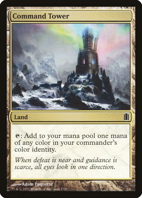 Command Tower (2) (Foil) - NM