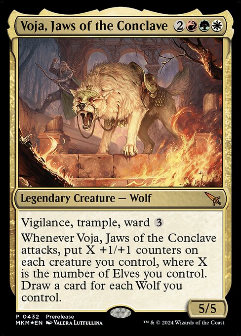 Voja, Jaws of the Conclave (432) (Foil) - NM