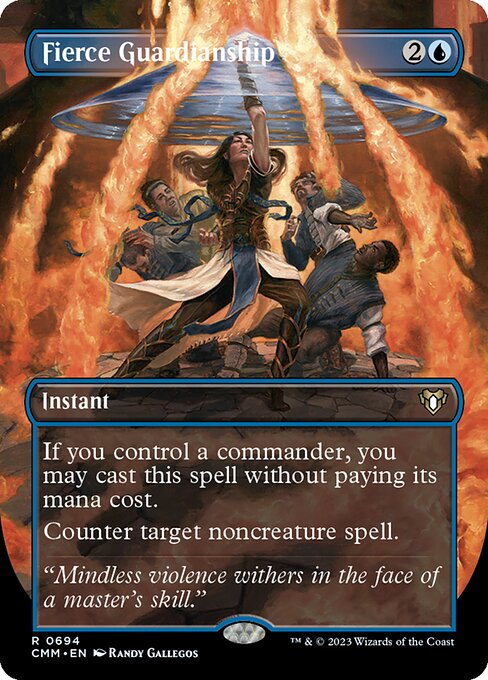 Fierce Guardianship (694) - BORDERLESS - NM