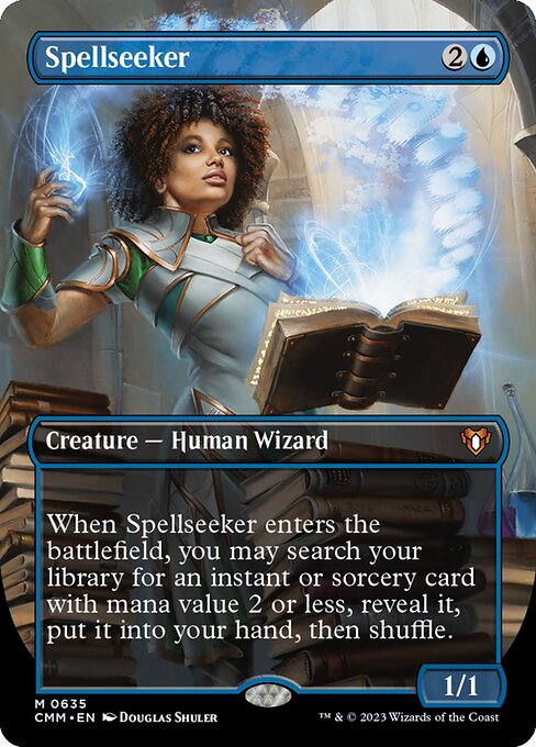 Spellseeker (635) - BORDERLESS (Foil) - NM