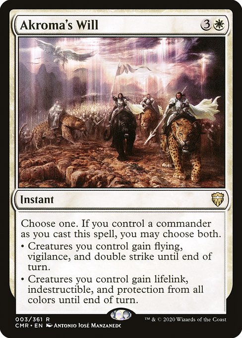 Akroma's Will (3) - NM