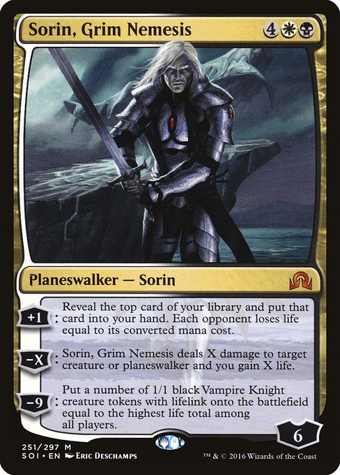 Sorin, Grim Nemesis (251) - NM