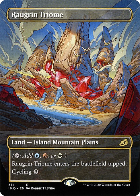 Raugrin Triome (311) - BORDERLESS - NM