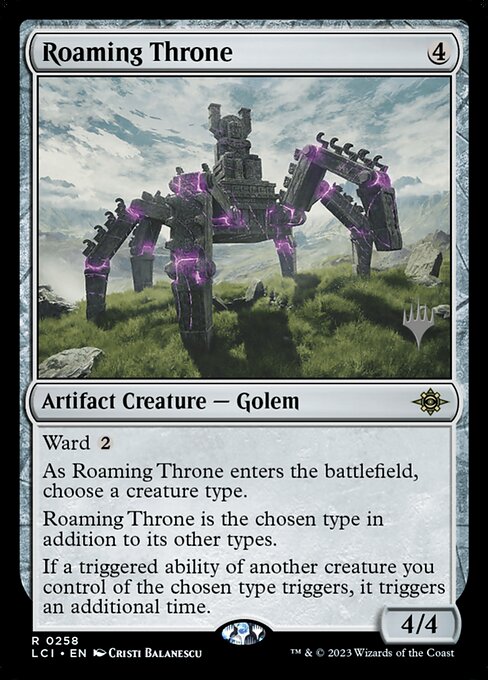 Roaming Throne (258p) (Foil) - NM