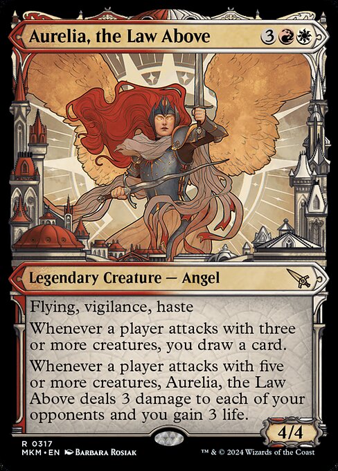 Aurelia, the Law Above (317) - SHOWCASE (Foil) - NM