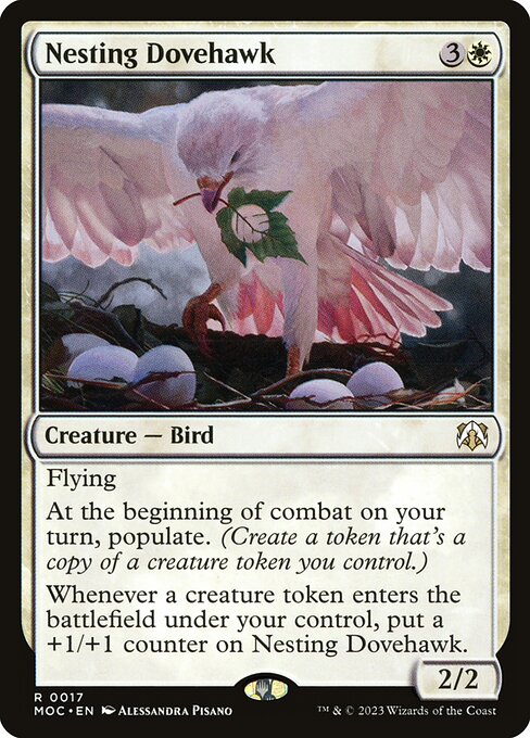 Nesting Dovehawk (17) - NM