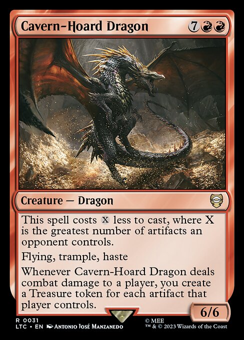 Cavern-Hoard Dragon (31) - NM
