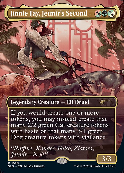 Jinnie Fay, Jetmir's Second // Jinnie Fay, Jetmir's Second (1510) - BORDERLESS (Foil) - NM