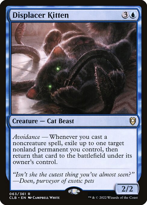 Displacer Kitten (63) - NM