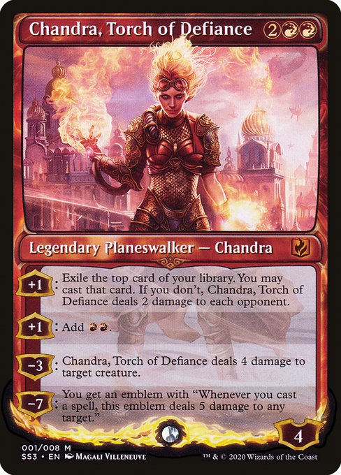 Chandra, Torch of Defiance (1) (Foil) - NM