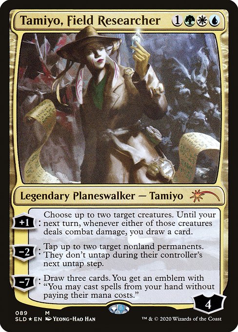 Tamiyo, Field Researcher (89) (Foil) - NM