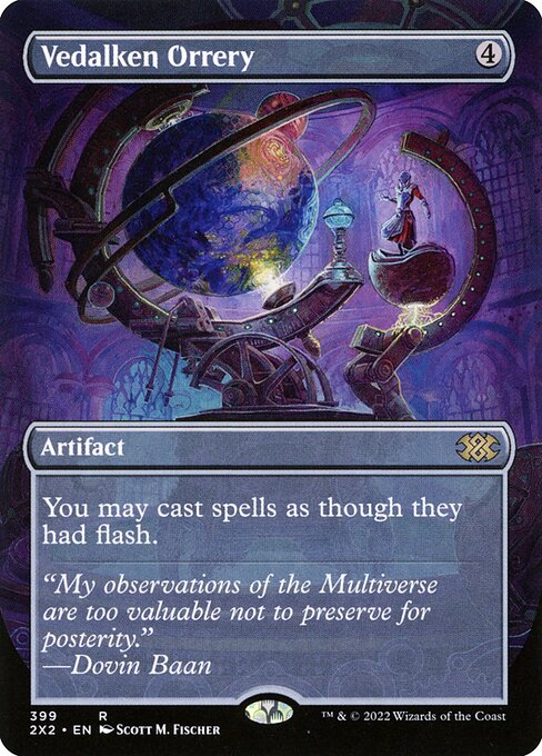 Vedalken Orrery (399) - BORDERLESS (Foil) - NM