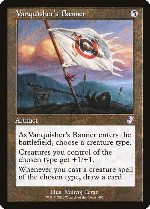 Vanquisher's Banner (402) - NM