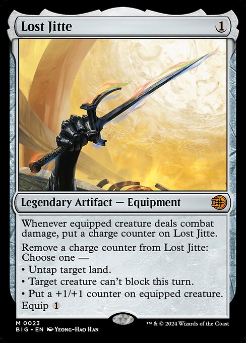 Lost Jitte (23) (Foil) - NM