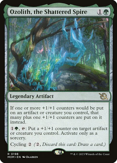 Ozolith, the Shattered Spire (198) (Foil) - NM